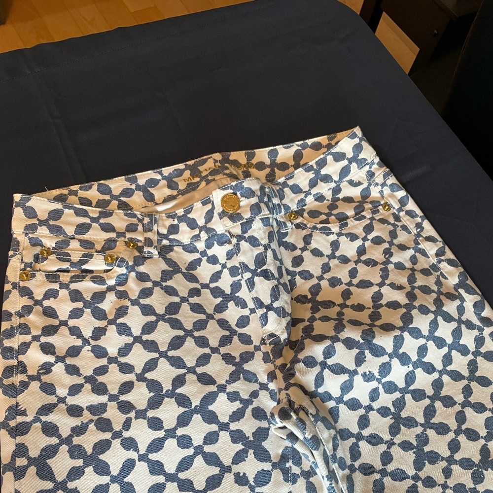 Perfect Cropped Michael Kors Patterned Jeans - image 7